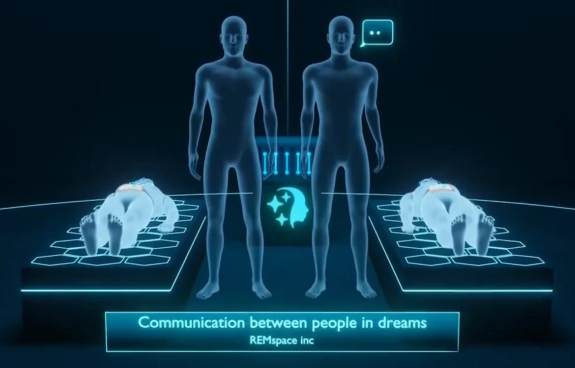 2 personnes communiquent dans leurs rêves