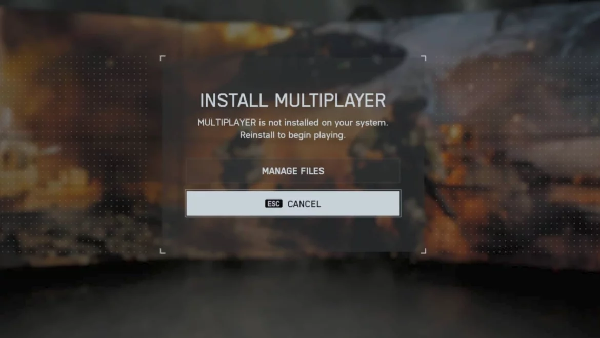 Battlefield 6 contenu non installé