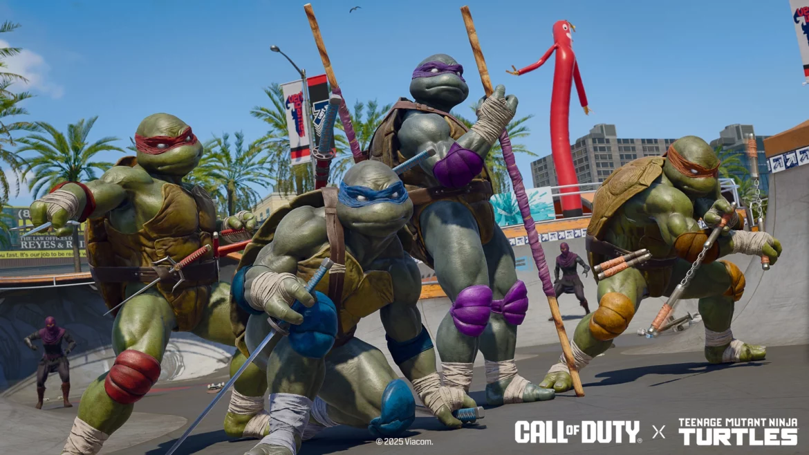 Black Ops 6 Saison 2 Reloaded - Tortues Ninja