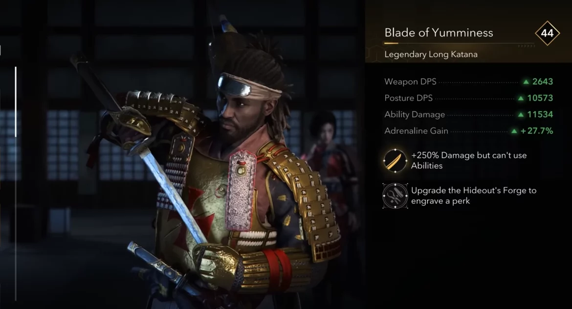 Blade of Yumminess - la Lame Succulente - Assassin’s Creed Shadows