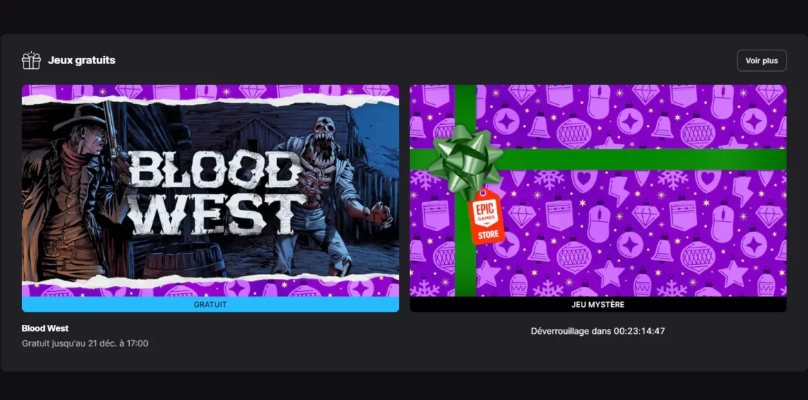 Blood West gratuit Epic Games Store