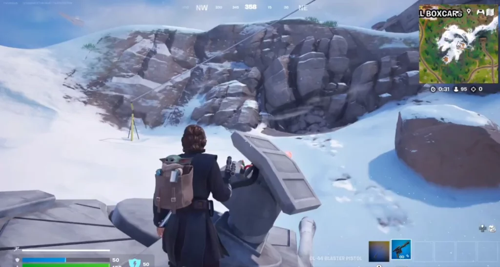 Caverne secrète de la montagne - meilleurs endroits atterrir Fortnite Chapitre 6 Saison 3
