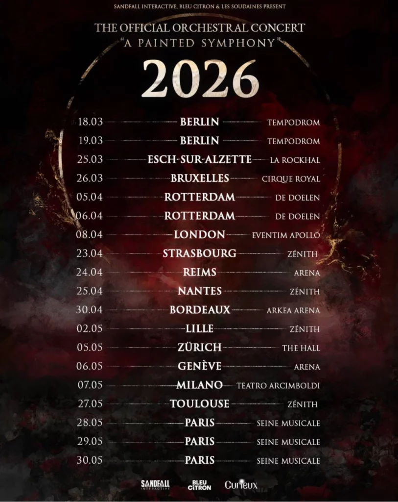 Clair Obscur Expedition 33, Des concerts A Painted Symphony