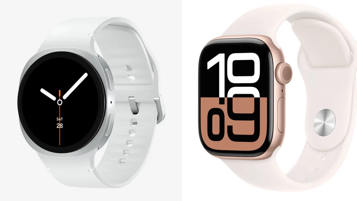 Comparaison Samsung Galaxy Watch 8 vs Apple Watch Series 10