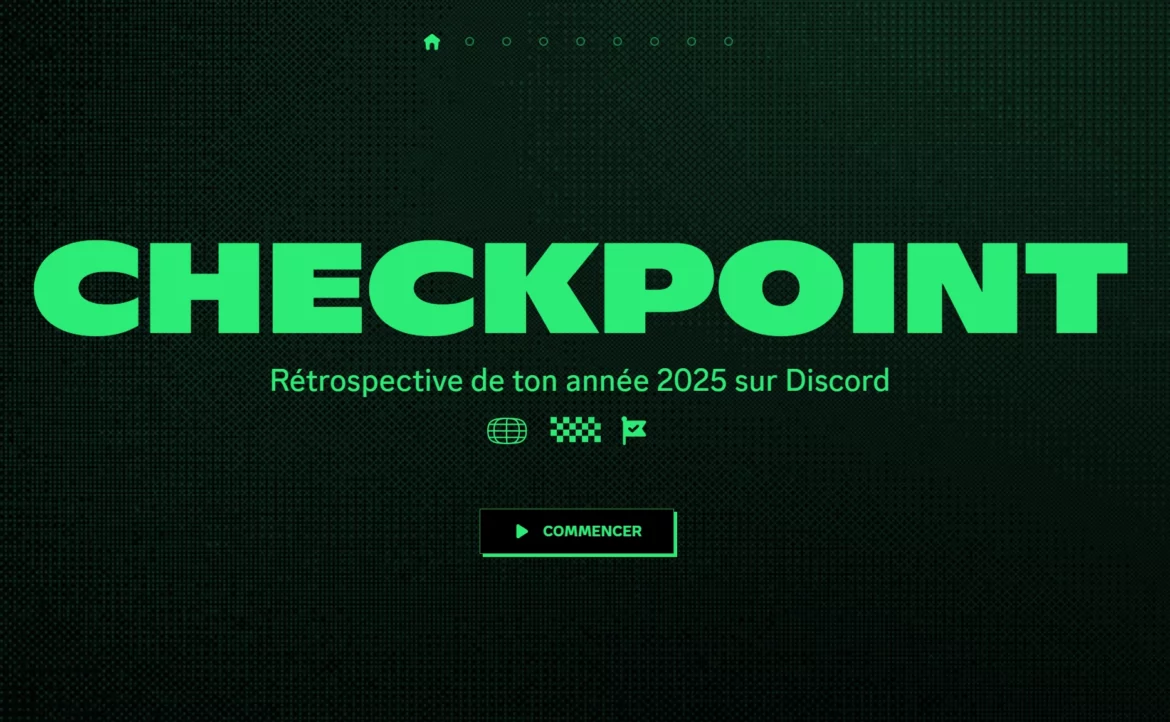 Discord Checkpoint 2025 - Wrapped.