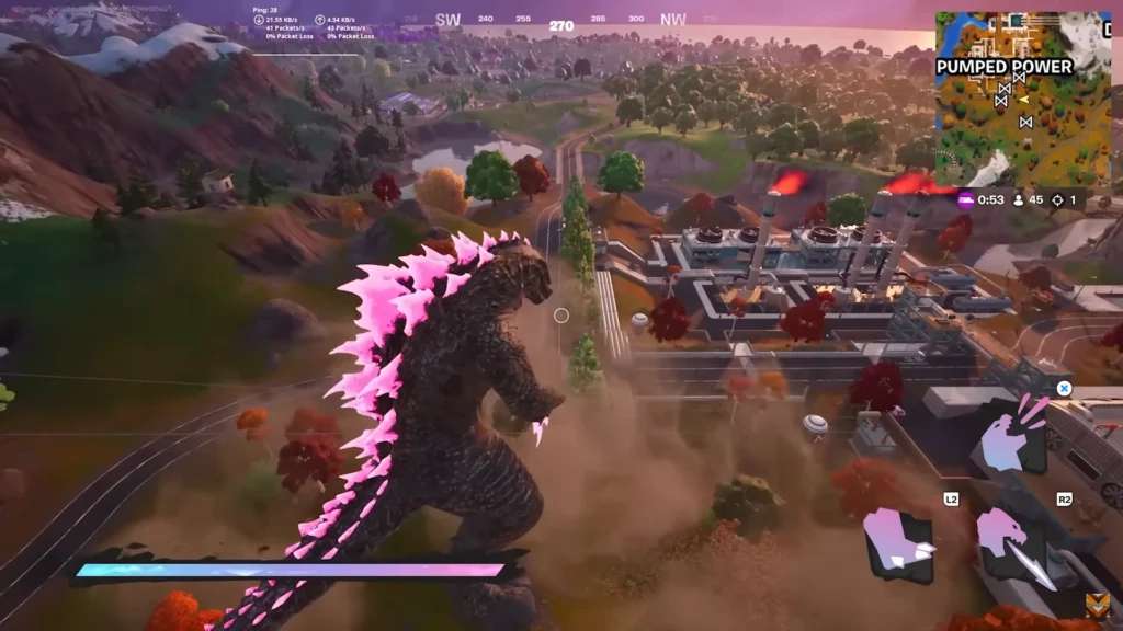 Fortnite Godzilla Kong