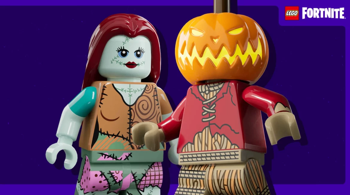 Fortnite - La version LEGO du Roi des citrouilles et de Sally