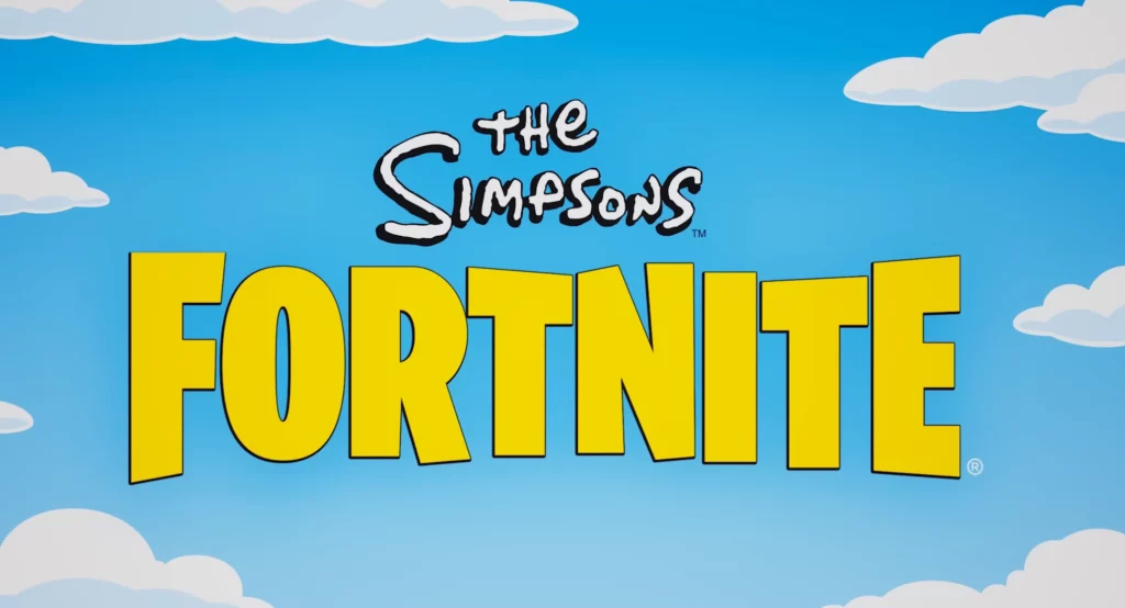 Fortnite Les Simpson - carte Springfield