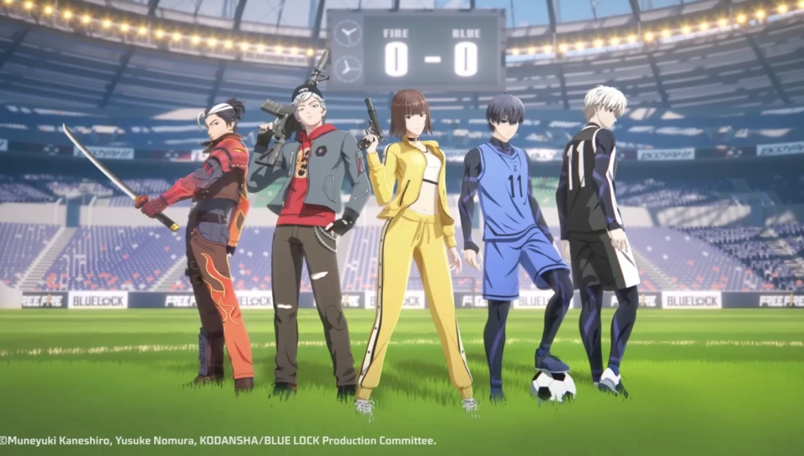 Free Fire x Blue Lock