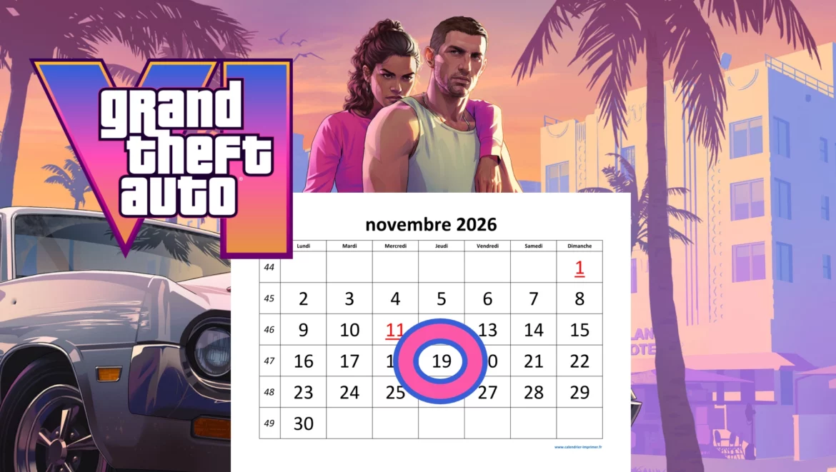 GTA 6 Rockstar annonce un nouveau report, 19 novembre 2026