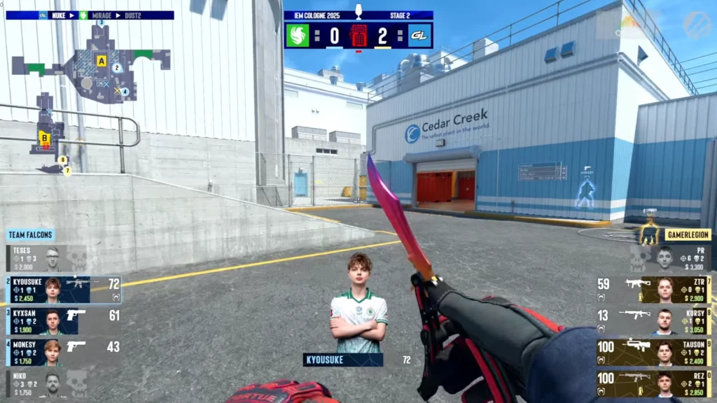 IEM Cologne 2025 - GamerLegion et Astralis éliminés CS2