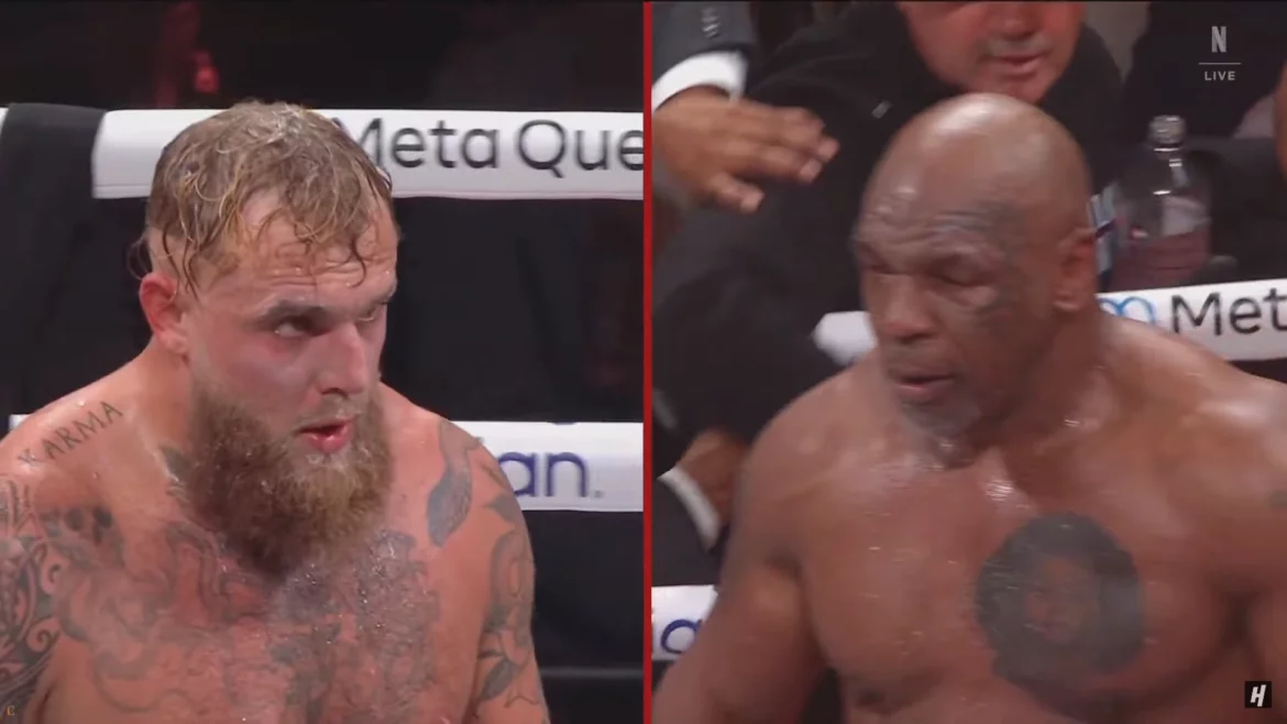 Jake Paul vs Mike Tyson