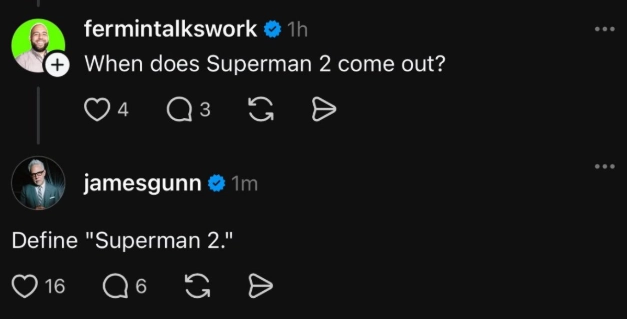 James Gunn - Superman 2 - Threads