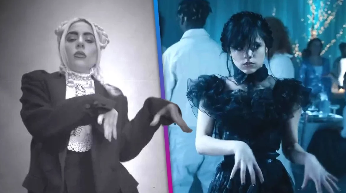 Jenna Ortega et Lady Gaga - Mercredi