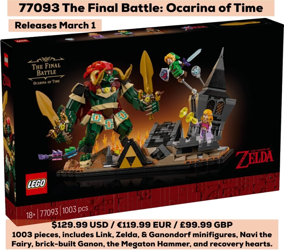 LEGO Zelda Ocarina of Time