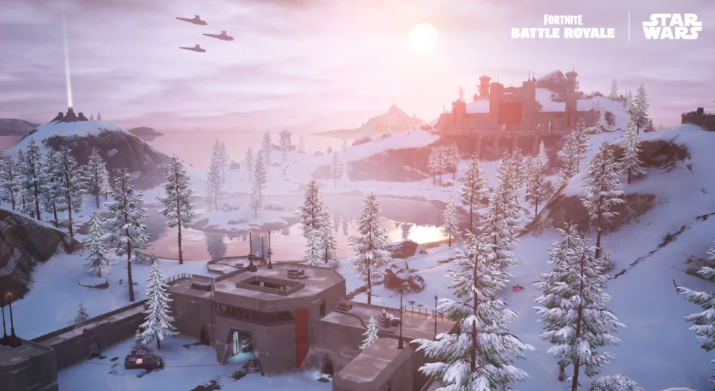 La Base du Premier Ordre - meilleurs endroits atterrir Fortnite Chapitre 6 Saison 3