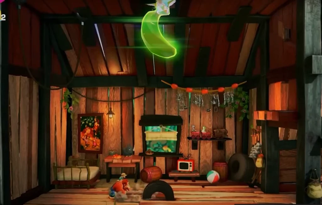 La cabane de DK - Donkey Kong Bananza