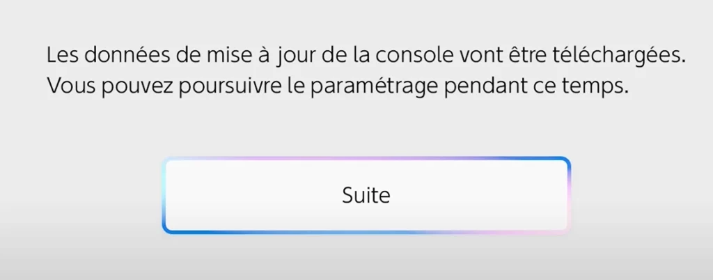Mise à jour Nintendo Switch 2