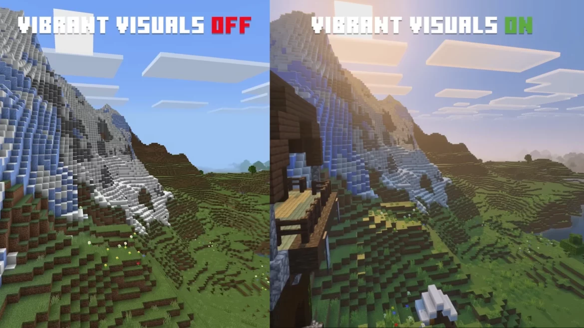 Mise à jour Vibrant Visuals Minecraft