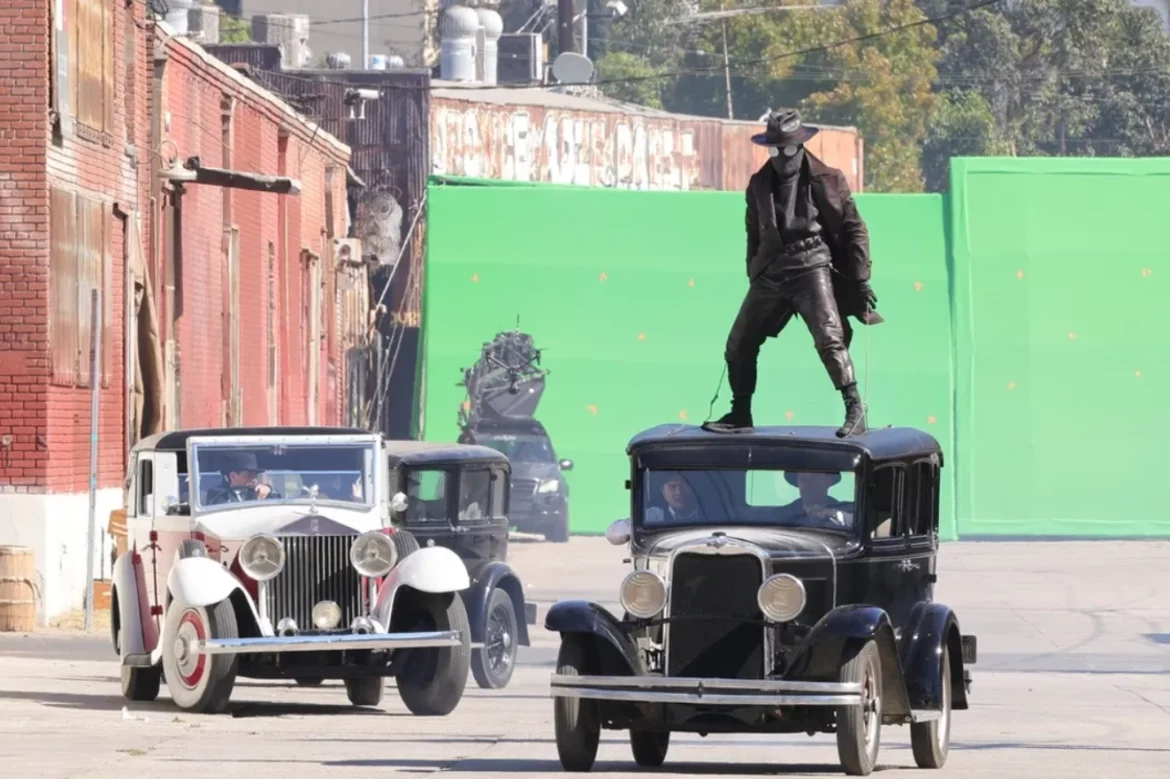 Nicolas Cage en Spider-Man Noir Nicolas Cage en Spider-Man Noir