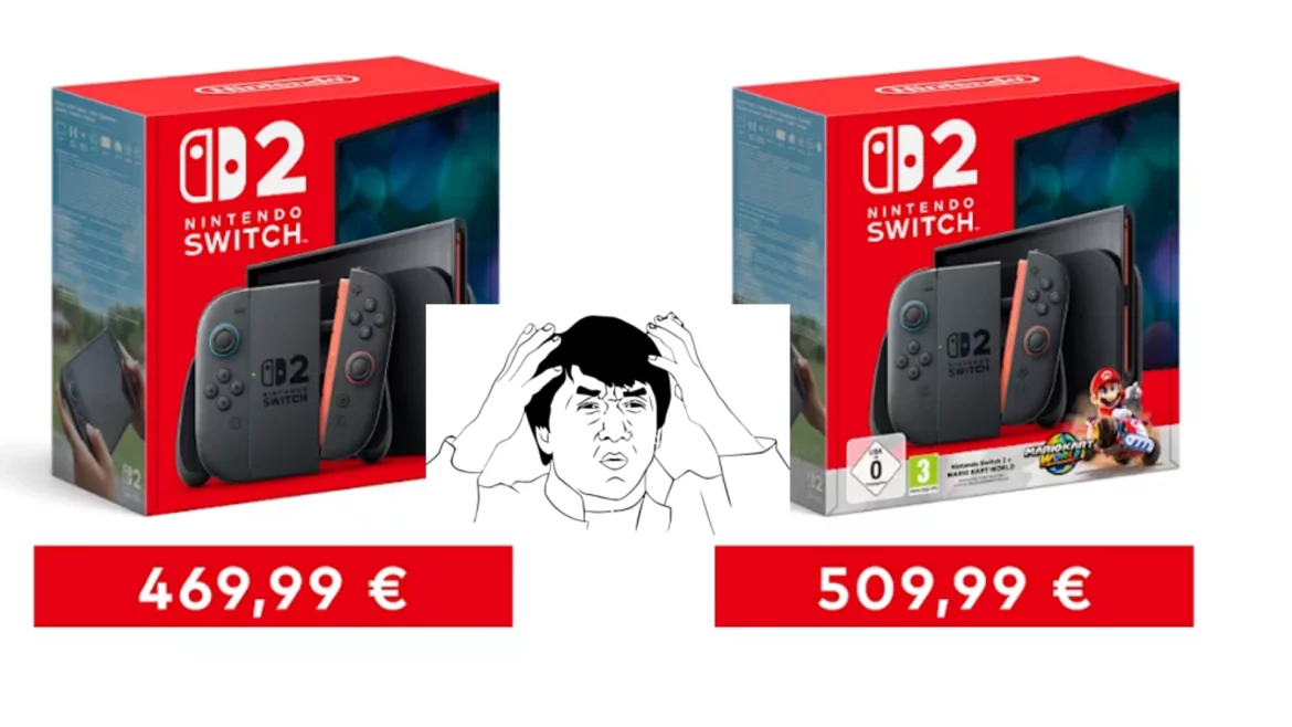 Nintendo Switch 2 console prix 470€