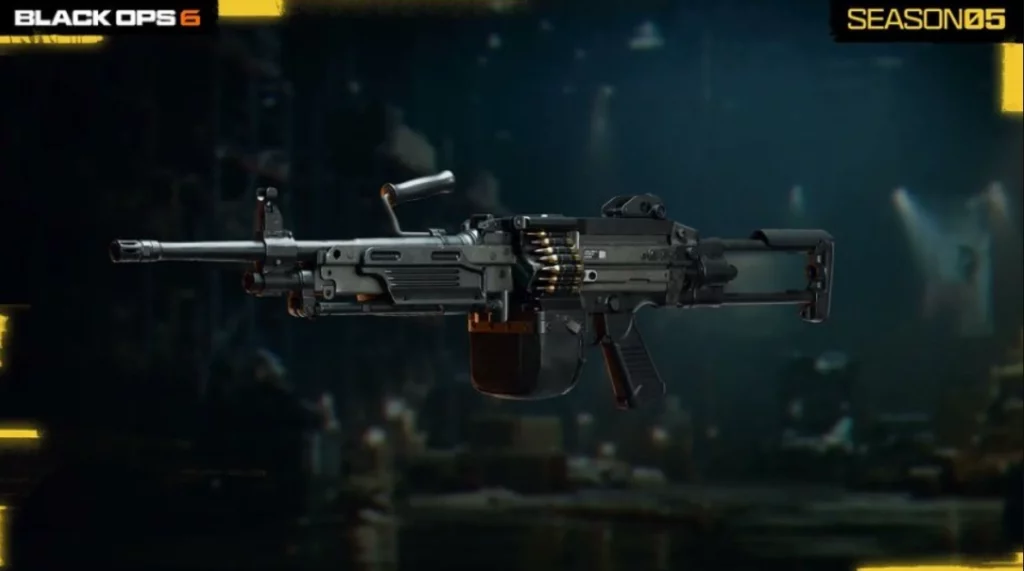 PML 5.56 -Mitrailleuse légère - débloquer armes Saison 5 Black Ops 6