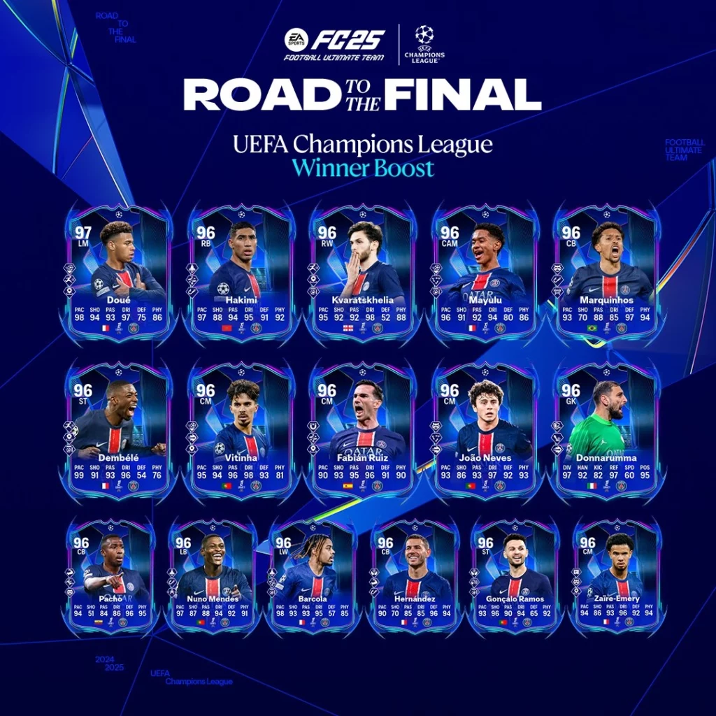 PSG RTTF EA FC 25