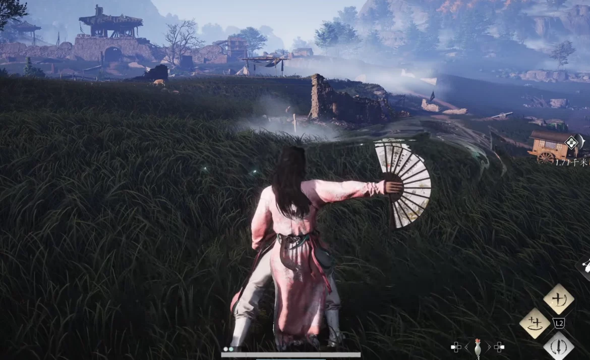 Panacea Fan - meilleure arme débutant Where Winds Meet