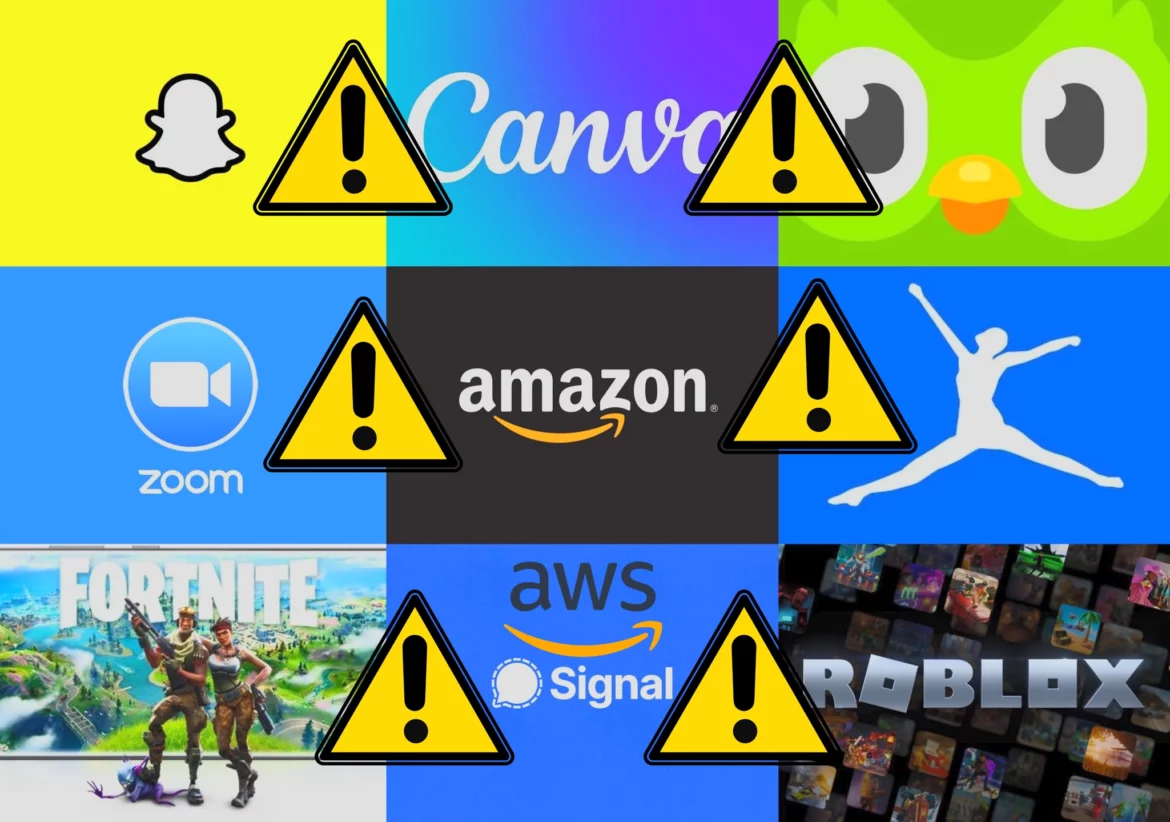 Panne AWS Amazon 20 octobre 2025