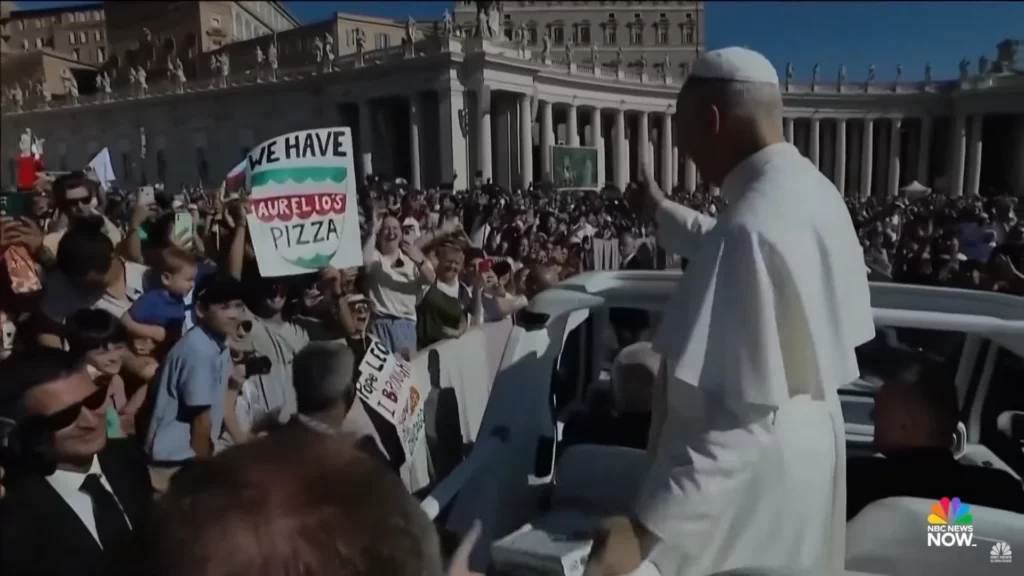 Pape Léon XIV Pizza Chicago Vatican - NBC News