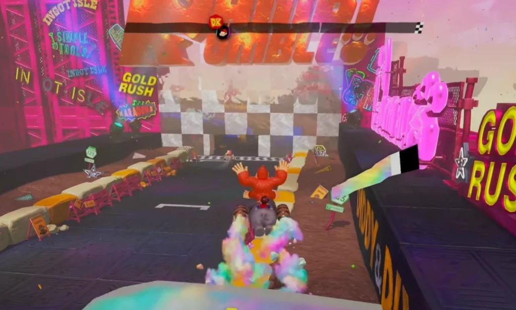 Rambi Rumble - Donkey Kong Bananza Easter Eggs