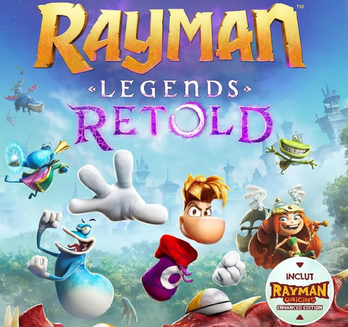 Rayman Legends Retold Switch 2 cartouche