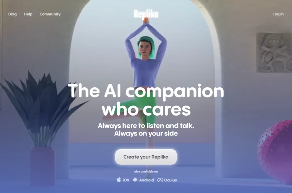 Replika Compagnon Chatbot IA
