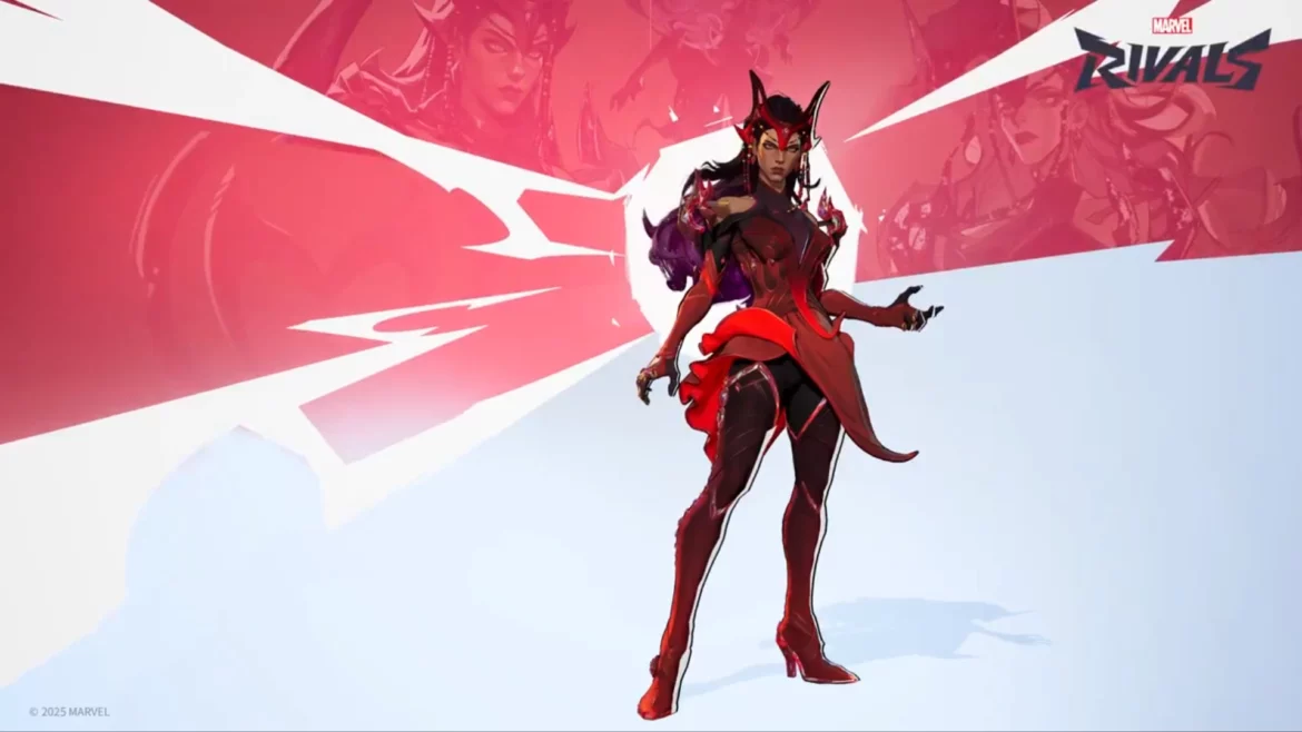 Scarlet Witch Chaos Gown Marvel Rivals