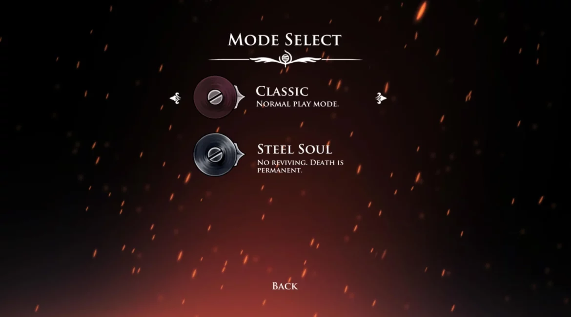 Silksong Steel Soul code