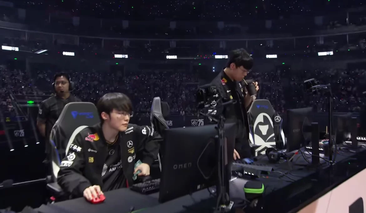T1 balaie Top Esports et se qualifie pour la finale des Worlds 2025