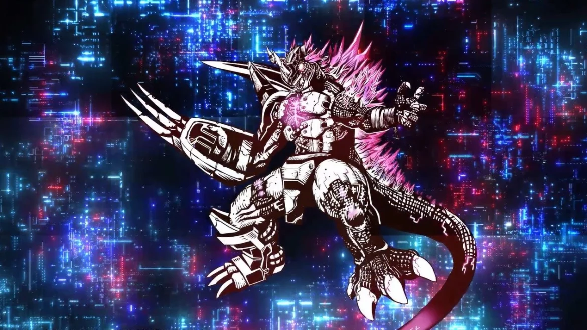 The Godzilla × Digimon collaboration