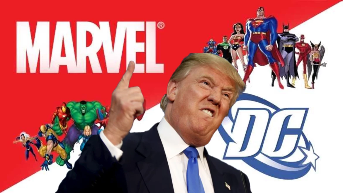 Trump taxe films étrangers - Marvel DC
