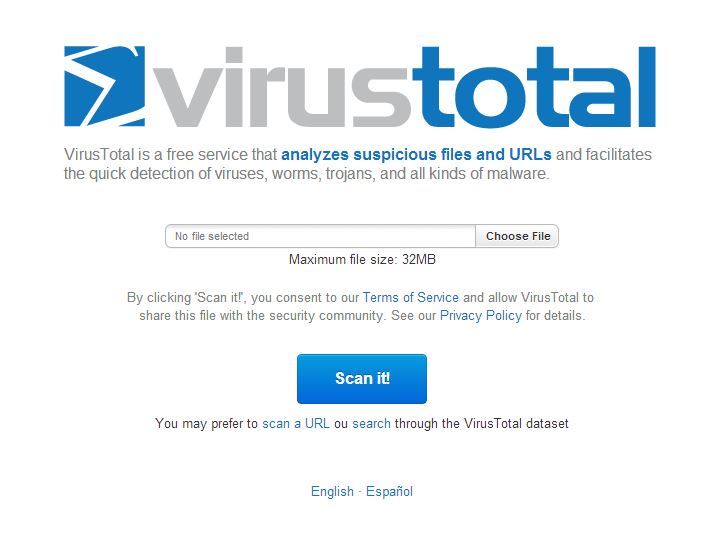 VirusTotal-scanner-antivirus