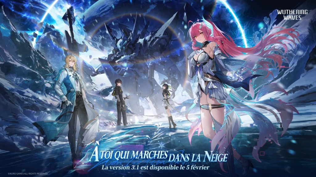 Wuthering Waves 3.1 - A toi qui marche dans la neige