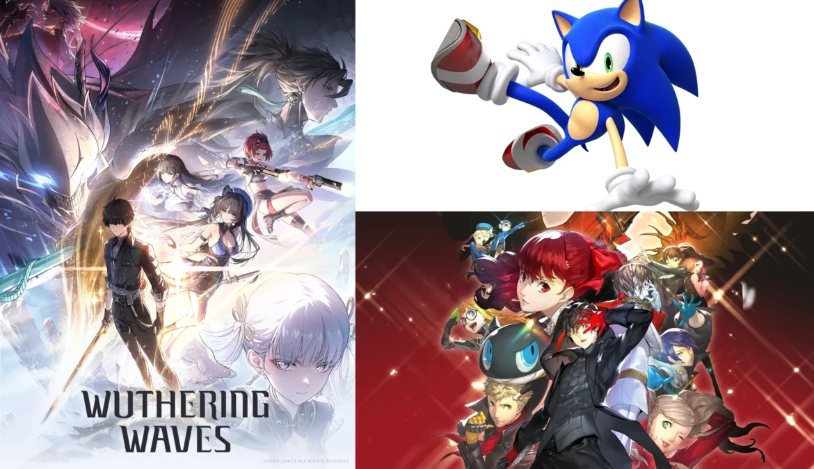 Wuthering Waves un crossover Sonic x Persona