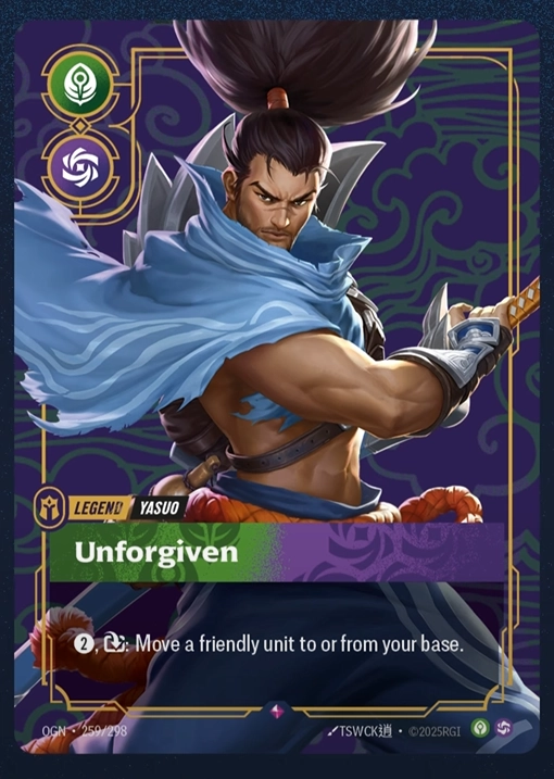 Yasuo - Riftbound League of Legends TCG