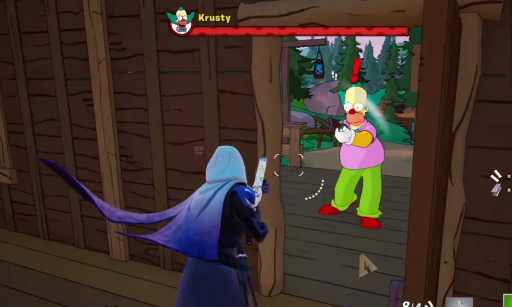 boss Fortnite Simpson - Krusty Le Clown