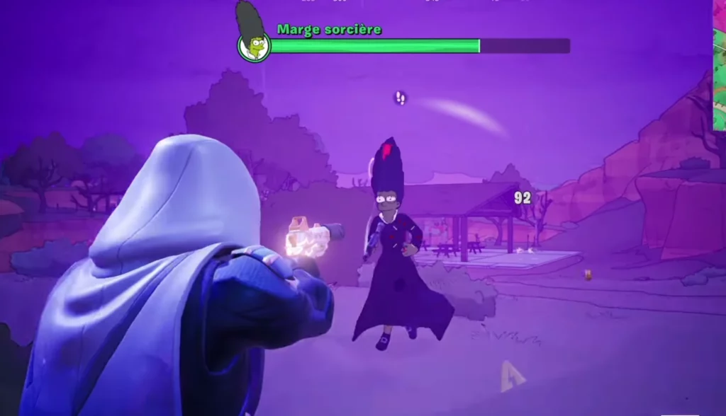 boss Fortnite Simpson - Marge la Sorcière