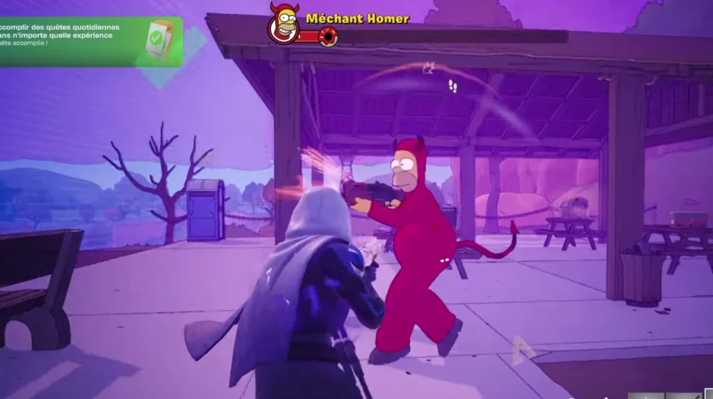 boss Fortnite Simpson - Méchant Homer