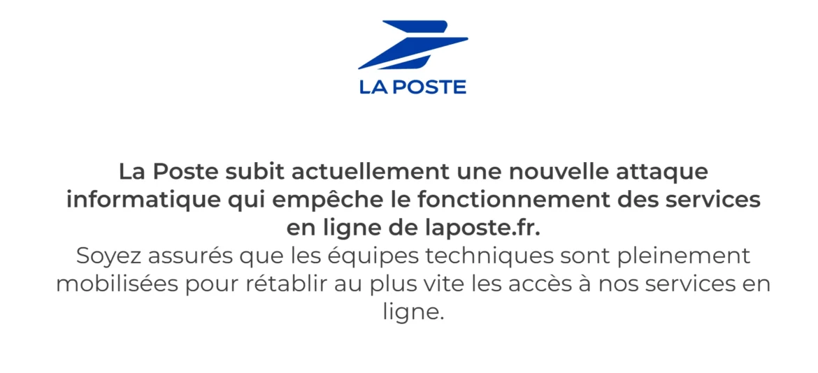 cyberattaque La Poste 1er janvier 2026