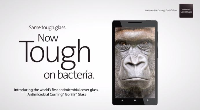 ecran-gorilla-glass-antimicrobe