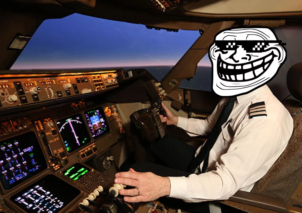 faux pilote commandant de bord - Avion