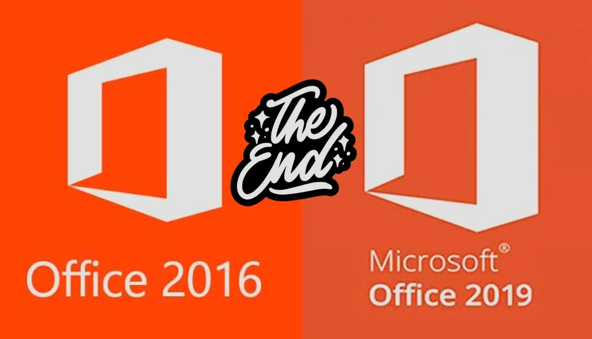 fin de support Microsoft Office 2016 2019