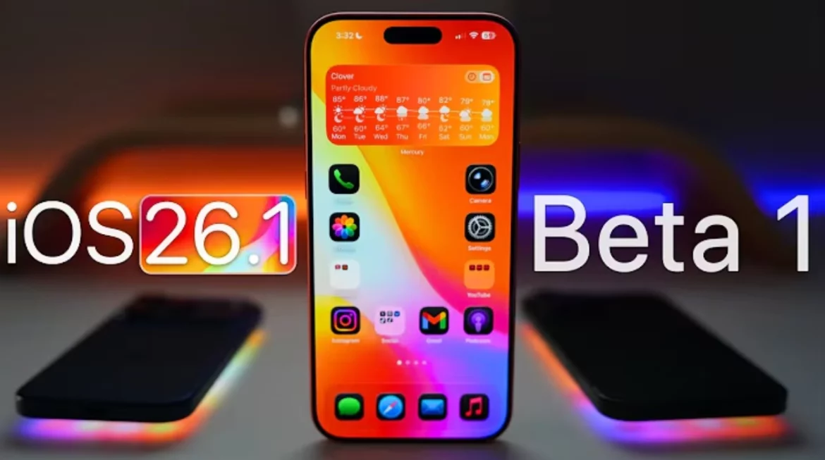 iOS 26.1, Apple Intelligence, nouveautés, correctifs